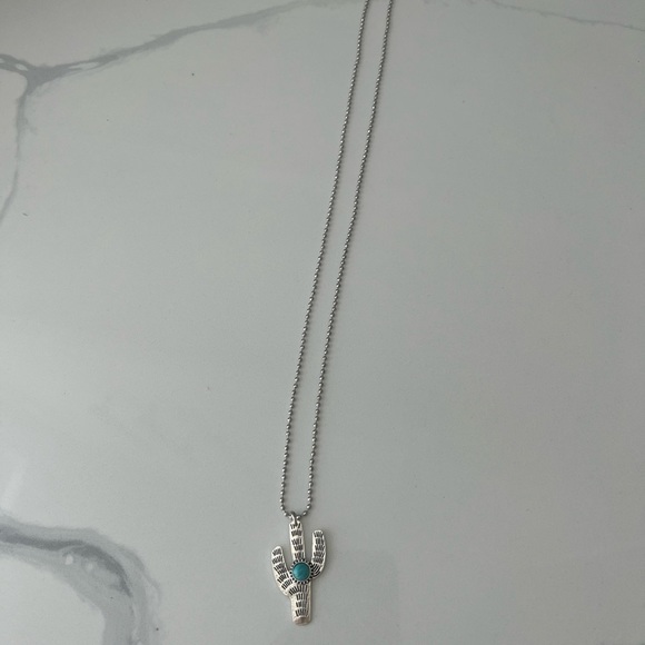 Cute Turquoise Women's Necklace - Picture 3 of 13